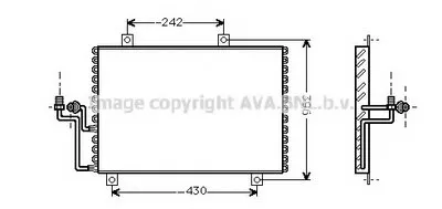 Конденсатор, кондиционер AVA QUALITY COOLING купить