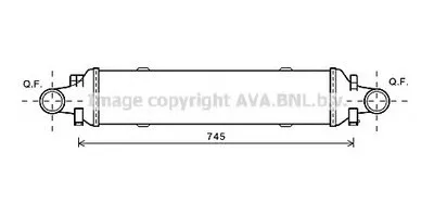 Интеркулер AVA QUALITY COOLING купить