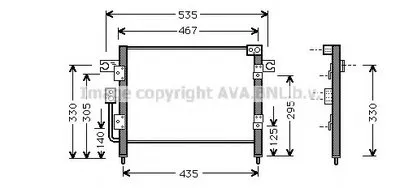 Конденсатор, кондиционер AVA QUALITY COOLING купить