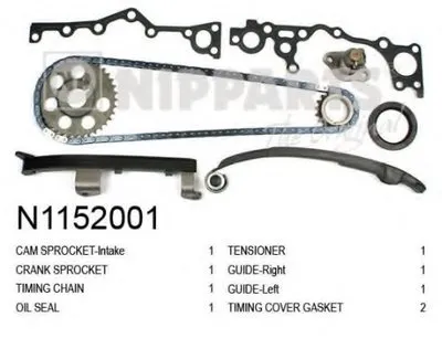 Комплект цепи привода распредвала NIPPARTS купить