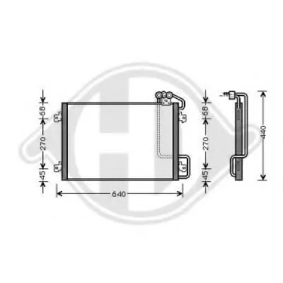 Конденсатор, кондиционер DIEDERICHS купить