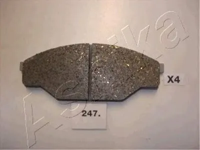 Комплект тормозных колодок, дисковый тормоз ASHIKA купить