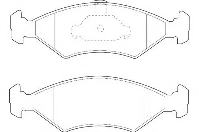 Комплект тормозных колодок, дисковый тормоз DURON купить
