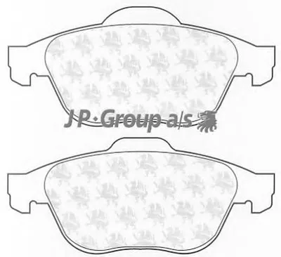 Комплект тормозных колодок, дисковый тормоз QH JP GROUP купить