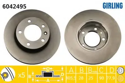 Тормозной диск GIRLING купить