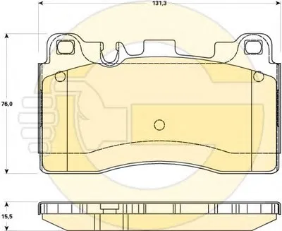 Комплект тормозных колодок, дисковый тормоз GIRLING купить