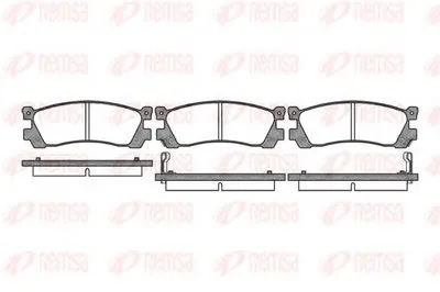 Комплект тормозных колодок, дисковый тормоз KAWE купить