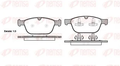 Комплект тормозных колодок, дисковый тормоз KAWE купить