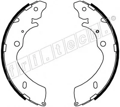 Комплект тормозных колодок fri.tech. купить
