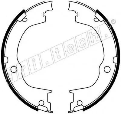 Комплект тормозных колодок, стояночная тормозная система fri.tech. купить