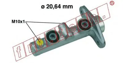 целиндер ручного тормоза fri.tech. купить