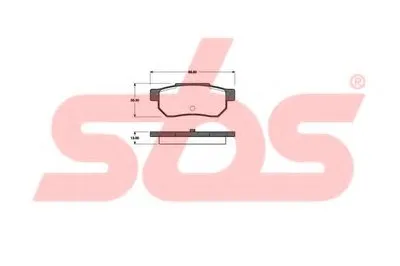Комплект тормозных колодок, дисковый тормоз sbs купить