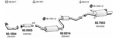 Система выпуска ОГ ASSO купить