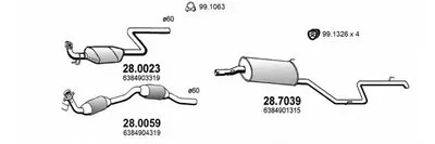 Система выпуска ОГ ASSO купить