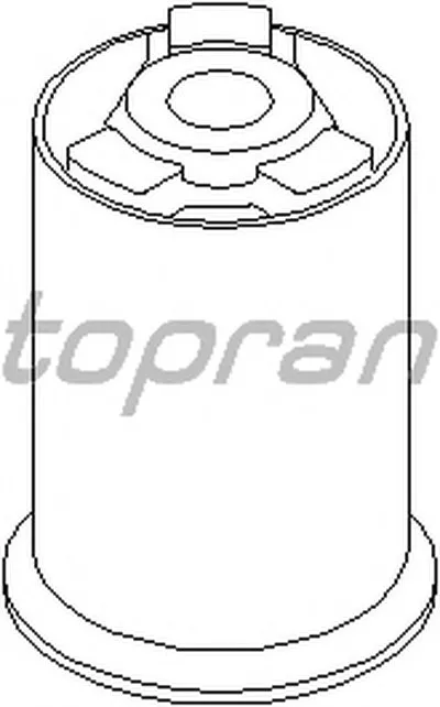 Втулка, балка моста TOPRAN купить