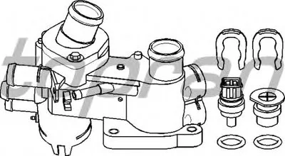 Корпус термостата TOPRAN купить