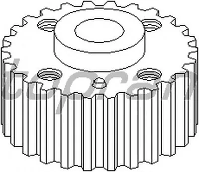 Шестерня, коленчатый вал TOPRAN купить