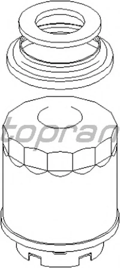 Масляный фильтр TOPRAN купить