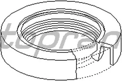 Уплотняющее кольцо, коленчатый вал TOPRAN купить