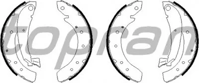 Комплект тормозных колодок TOPRAN купить