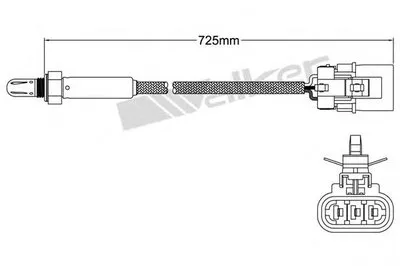 Лямда-зонд WALKER PRODUCTS купить
