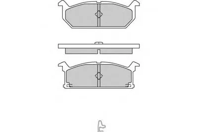 Комплект тормозных колодок, дисковый тормоз E.T.F. купить