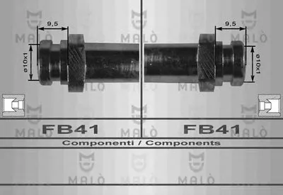 Тормозной шланг MALÒ купить