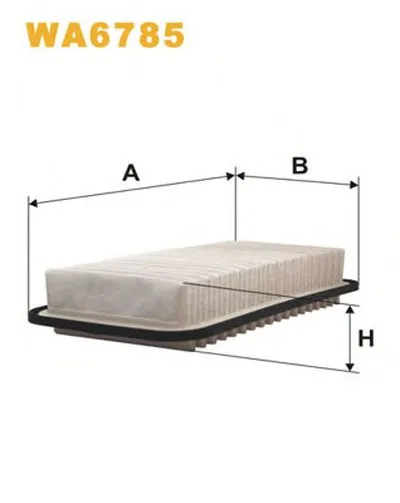 Воздушный фильтр WIX FILTERS купить