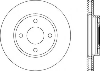 Тормозной диск ADAPTIVE OPEN PARTS купить