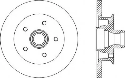 Тормозной диск RADIANCE OPEN PARTS купить