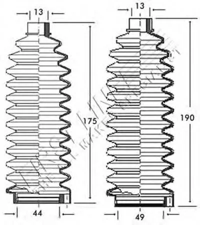 Пыльник, рулевое управление FIRST LINE купить