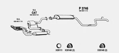 Система выпуска ОГ FENNO купить