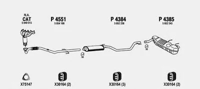 Система выпуска ОГ FENNO купить