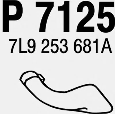 Труба выхлопного газа FENNO купить