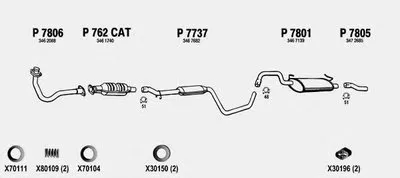 Система выпуска ОГ FENNO купить