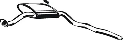 Средний глушитель выхлопных газов ASMET купить