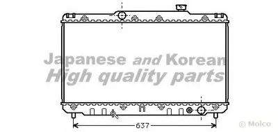 Радиатор, охлаждение двигателя ASHUKI купить