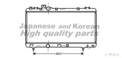 Радиатор, охлаждение двигателя ASHUKI купить