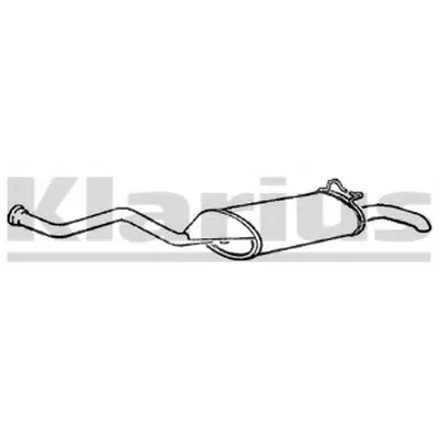 Глушитель выхлопных газов конечный KLARIUS купить