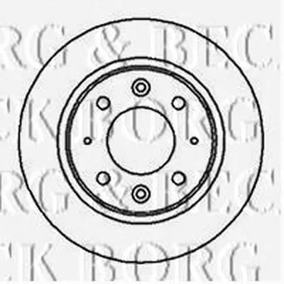 Тормозной диск BORG & BECK купить