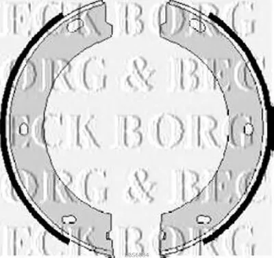 Комплект тормозных колодок BORG & BECK купить