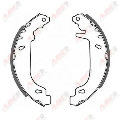 Комплект тормозных колодок ABE купить