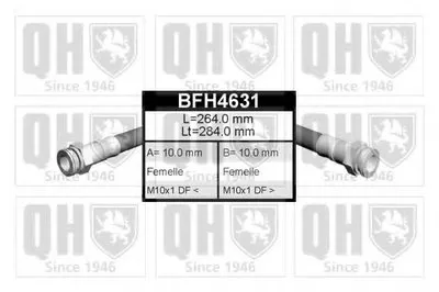 Тормозной шланг QUINTON HAZELL купить