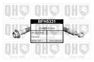 Тормозной шланг QUINTON HAZELL купить