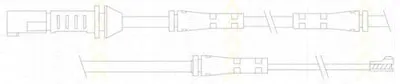 Сигнализатор, износ тормозных колодок TRISCAN купить
