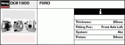 Тормозной суппорт Remanufactured REMY (Multiline) DELCO REMY купить