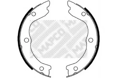 Комплект тормозных колодок MAPCO купить