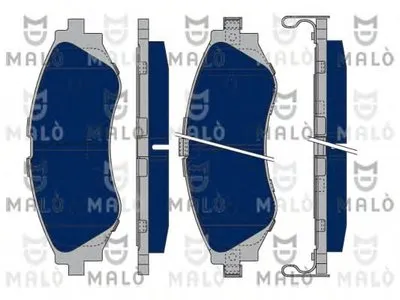Комплект тормозных колодок, дисковый тормоз MALÒ купить