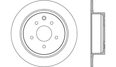 Тормозной диск RADIANCE OPEN PARTS купить