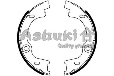 Комплект тормозных колодок, стояночная тормозная система ASHUKI купить